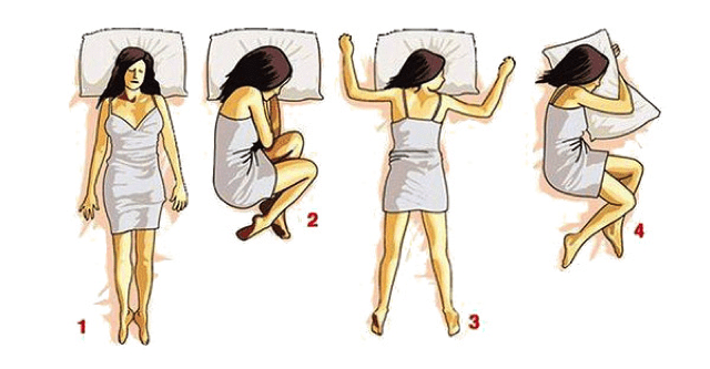 Женщины более активные не только днем, но и в процессе сна, поэтому список альфа-поз у них шире, чем у мужчин.